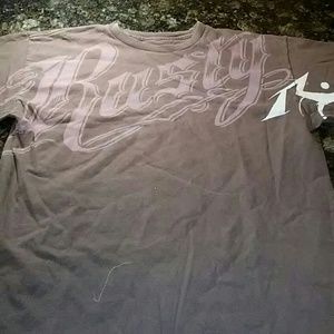 Rusty print t shirt